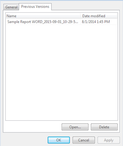 Cloud Versions Cloud Versions